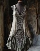Vintage Tribal Lace Patchwork Comfy Linen Tank Dress Vintage Tribal Lace Patchwork Comfy Linen Tank Dress