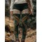 Irish Celtic Colorblock Mystical Cozy Knit Leggings