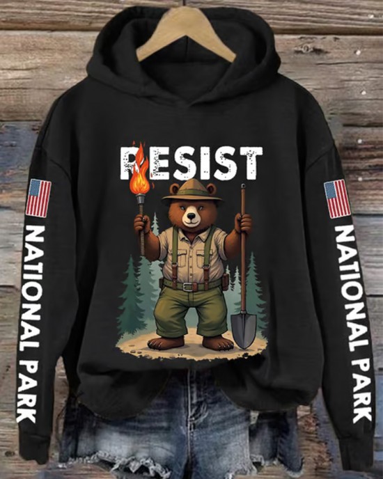 Women's Protect Our National Parks Printed Sweatshirt