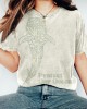 Protect Our Oceans Whale Shark Print Washed T Shirt Protect Our Oceans Whale Shark Print Washed T Shirt