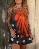 Forest Butterfly Wings Art Flowy Cami Mini Dress Forest Butterfly Wings Art Flowy Cami Mini Dress