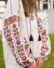 Women's Casual Ukrainian Ethnic Embroidered Long Sleeve Shirt Women's Casual Ukrainian Ethnic Embroidered Long Sleeve Shirt