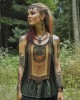 Celtic Tribal Totem Women's Linen Tank Celtic Tribal Totem Women's Linen Tank