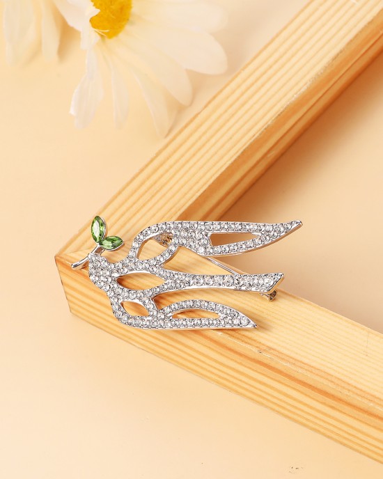 Ukrainian Peace Dove Alloy Brooch Ukrainian Peace Dove Alloy Brooch