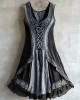 Viking Tribal Celtic Knot Lace Art Linen Tank Dress Viking Tribal Celtic Knot Lace Art Linen Tank Dress