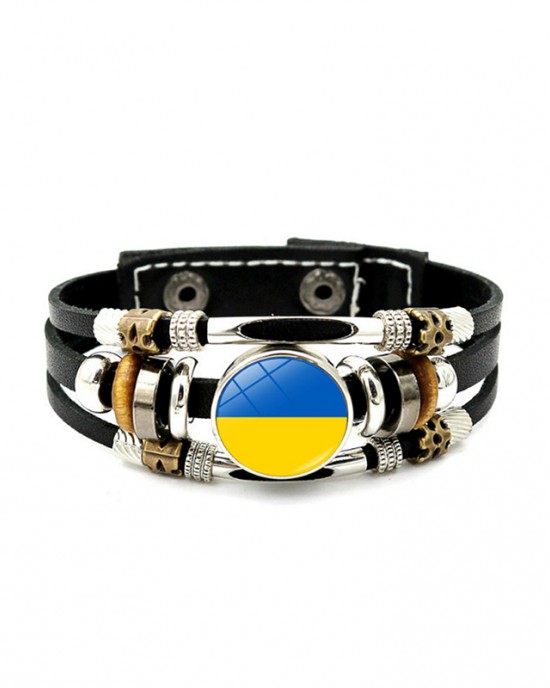 Friendship With Ukrainian Stand With Ukraine Bracelet Friendship With Ukrainian Stand With Ukraine Bracelet