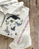 Protect Our Oceans Marine Animals Embroidered Zip Up Sweatshirt Protect Our Oceans Marine Animals Embroidered Zip Up Sweatshirt