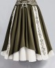 Women's Vintage Viking Rune Cotton And Linen Casual Skirt