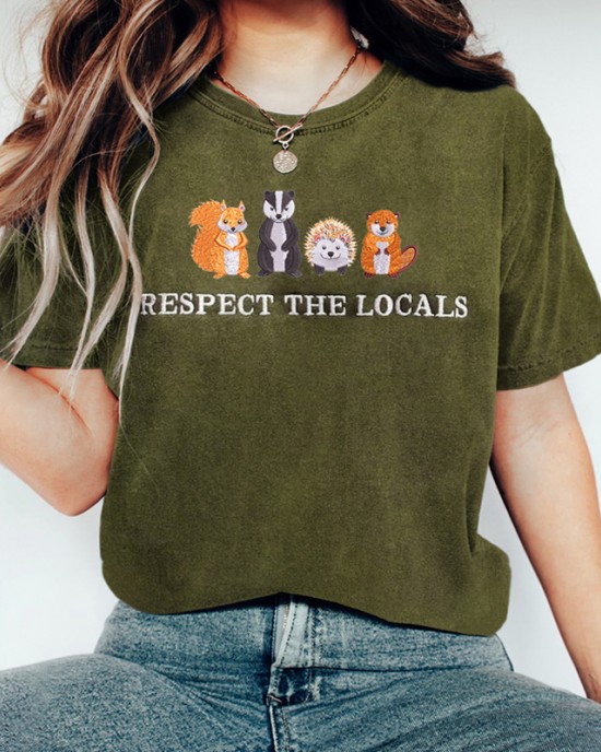 Protecting Forest Animals Awareness Vintage T-shirt Protecting Forest Animals Awareness Vintage T-shirt