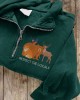 Respect The Locals Animal Embroidered Zipper Sweatshirt Respect The Locals Animal Embroidered Zipper Sweatshirt