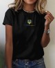 Women's Ukraine Love Art Short Sleeve T-shirt Women's Ukraine Love Art Short Sleeve T-shirt