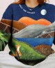 Protect Forest Animals Awareness Vintage Women's Sweatshirt