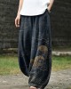 Women'S Japanese Art Loose Casual Pants