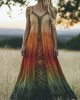 Viking Celtic Knot Print Women's Vintage Halter Dress Viking Celtic Knot Print Women's Vintage Halter Dress