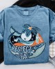 Respect The Locals Ocean Whale Embroidered Cozy T Shirt