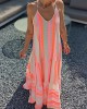 Vintage Geometric Color Block Bohemian Patchwork Sleeveless Colorful Dress Vintage Geometric Color Block Bohemian Patchwork Sleeveless Colorful Dress