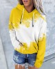 Women's Stand With Ukraine Contrasting Colors Hoodies