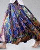 Vintage Floral Embroidered Flowy Linen Blend Wide Skirt Vintage Floral Embroidered Flowy Linen Blend Wide Skirt