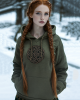 Vintage Tribal Celtic Chunky Cozy Hoodie Vintage Tribal Celtic Chunky Cozy Hoodie