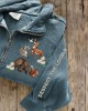 Respect The Locals Protect National Park Embroidered Zip Up Sweatshirt