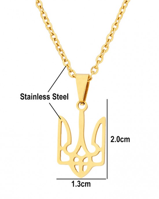 Friendship With Ukrainian Stand With Ukraine Necklace Friendship With Ukrainian Stand With Ukraine Necklace