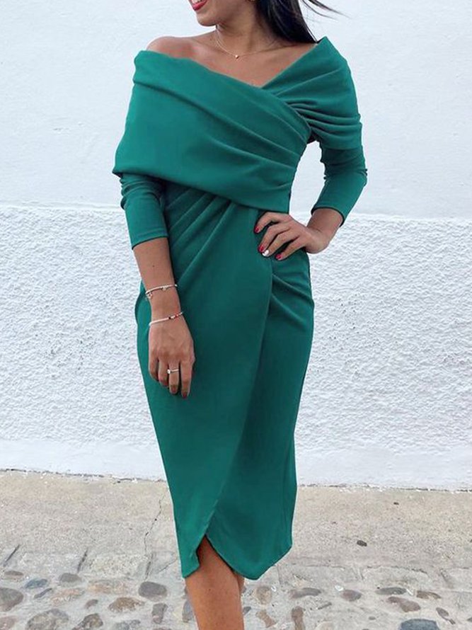 Autumn women's elegant ladylike dress HF0111-02-01 Autumn women's elegant ladylike dress HF0111-02-01